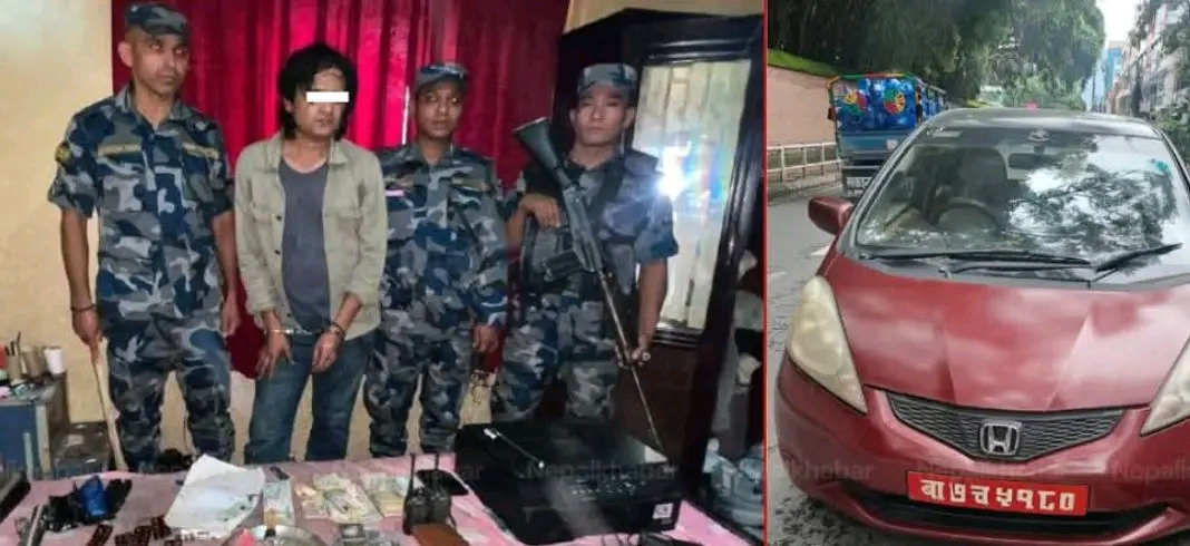 काठमाडौमा ठुलो परिमाणमा लागुऔषध सहित चारजना पक्राउ