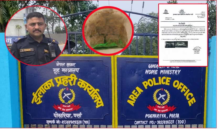 पर्साको पोखरियाबाट ब्राउन सुगरसहित एक युवक पक्राउ